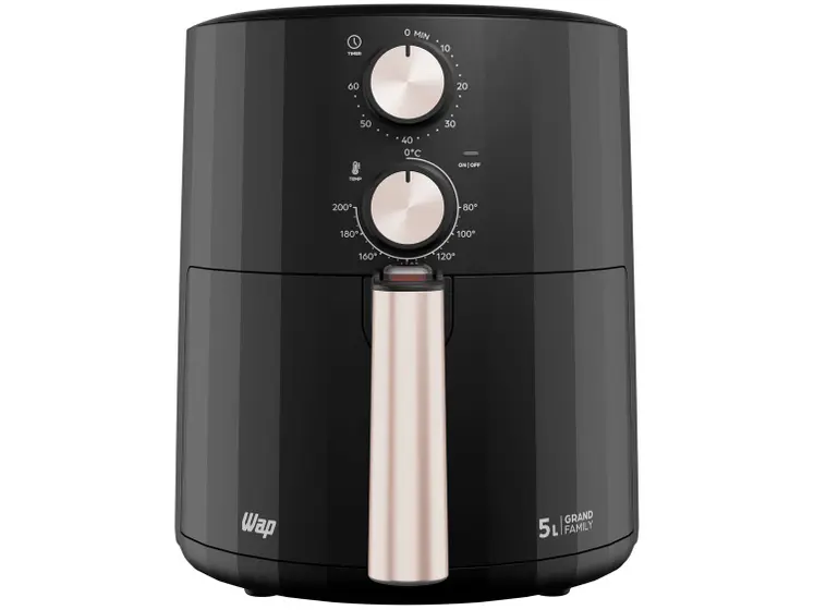 Fritadeira Elétrica Air Fryer WAP Grand Family 5 Litros 110V Imagem de Fritadeira Elétrica Air Fryer WAP Grand Family 5 Litros 110V