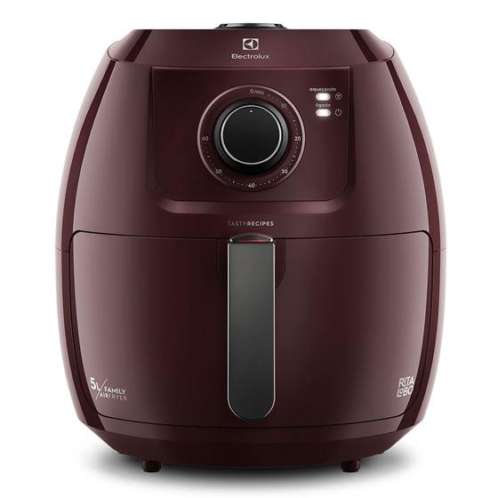 Fritadeira Elétrica Airfryer Family Efficient 5l Dark Red (EAF51