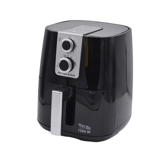 Imagem de Fritadeira elétrica airfryer roma 4,5lts preta 220v a5 importadora