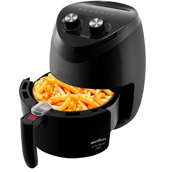 Imagem de Fritadeira Elétrica Britânia Air Fry BFR25P Antiaderente com Timer 4L 1500W