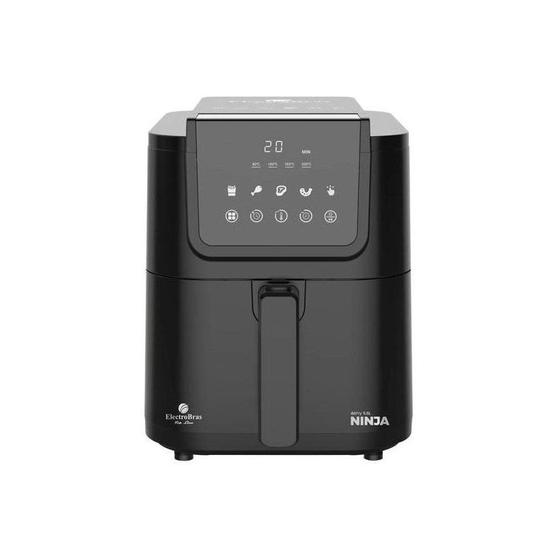 Fritadeira Elétrica Electrobras Air Fryer Ninja Ebaf 56D 1500W 220V 5.6L Preta Fritadeira sem