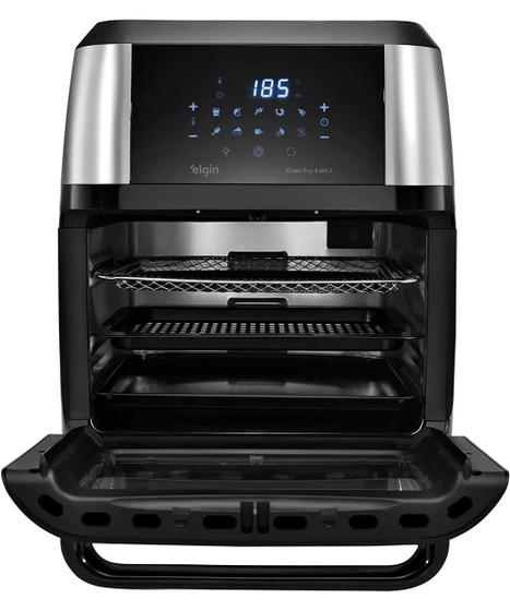 Fritadeira Elétrica Forno Elgin Airfryer 4 Em 1 Oven Fry 12Litros ...