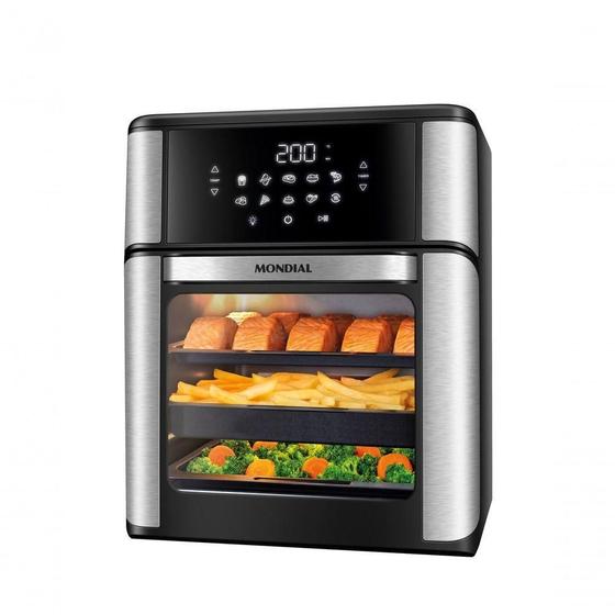 Imagem de Fritadeira Elétrica Forno Oven 12L Mondial AFON-12L-BI-BC - 110V