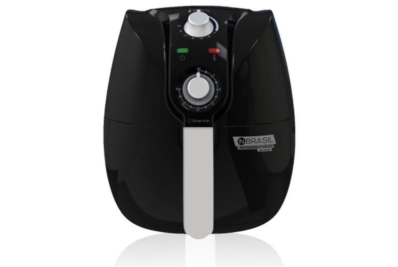 Imagem de Fritadeira Elétrica In Brasil Air Fryer Preta 1300w