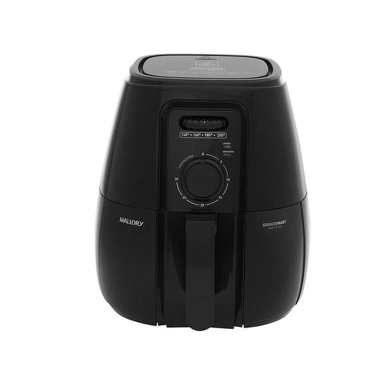 Imagem de Fritadeira Elétrica Mallory Air Fryer Grandsmart, 4L, 1200W, Preto - 220V