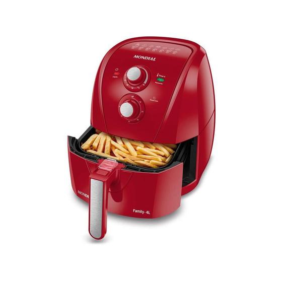 Imagem de Fritadeira Elétrica Mondial AFN-40-FR Sem Óleo Air Fryer 4L 127V