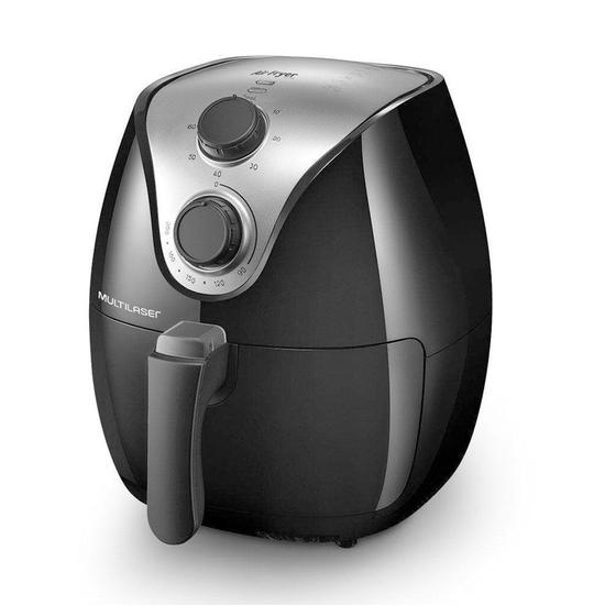 Imagem de Fritadeira Elétrica Multilaser Air Fryer 4 Litros Preto