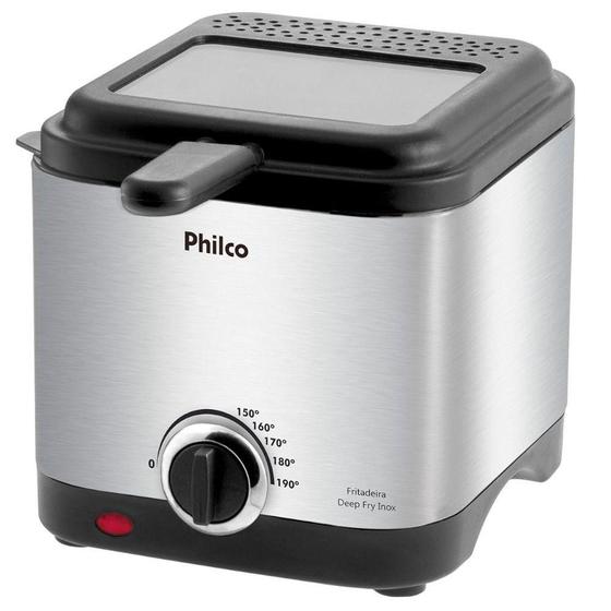 Imagem de Fritadeira Elétrica Philco Deep Fryer 1,8L Inox