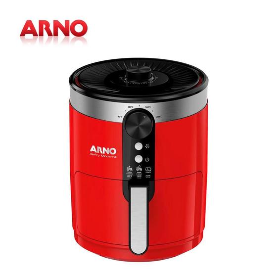 Fritadeira Elétrica S/ Óleo Arno AirFry Moderna 3,5L Vermelha EY1205B1 - Arno Menor preço em Fritadeira Elétrica S/ Óleo Arno AirFry Moderna 3,5L Vermelha EY1205B1 - Arno