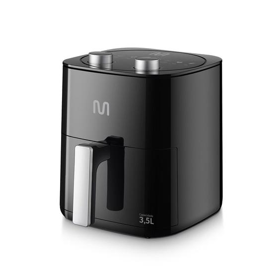 Fritadeira Elétrica sem Óleo Air Fryer 3,5L 1350W 127V Preta Multi - GO229