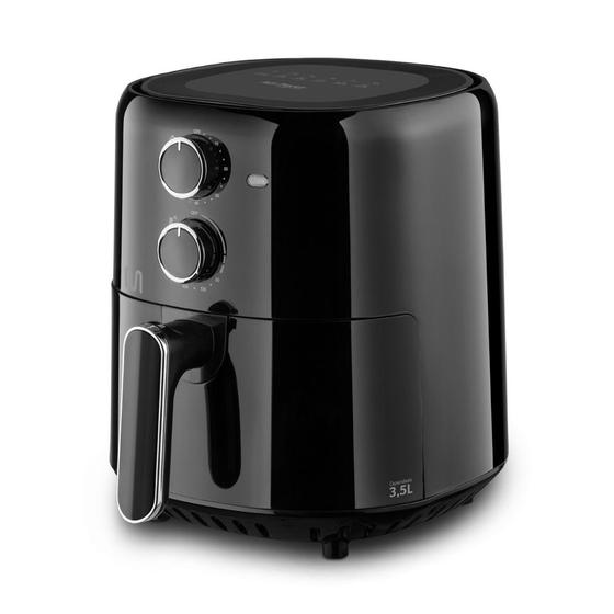 Imagem de Fritadeira Elétrica sem óleo Air Fryer 3,5L 1500W 127V Preta Multi