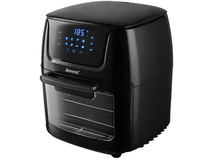Fritadeira Elétrica sem Óleo/Air Fryer Amvox Arf 1222 Oven Preta