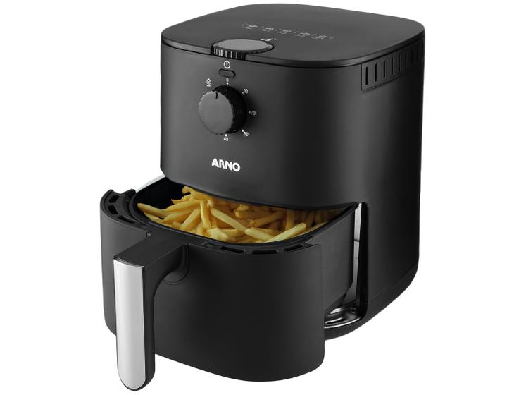 Fritadeira Elétrica sem Óleo/Air Fryer Arno Airfry Essential AFE3 Preta com Timer 3,5L Menor preço em Fritadeira Elétrica sem Óleo/Air Fryer Arno Airfry Essential AFE3 Preta com Timer 3,5L