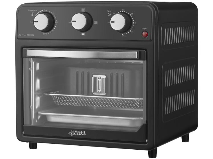 Fritadeira Elétrica sem Óleo/Air Fryer Bella Cuccina BCFR05 Preta com Timer 2,7L é boa?