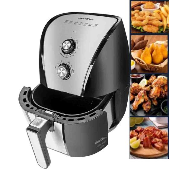 Imagem de Fritadeira eletrica sem oleo air fryer britania 5 l 110v