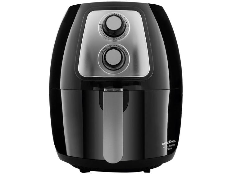 Imagem de Fritadeira Elétrica sem Óleo/Air Fryer Britânia BFR21P Preto 4L com Timer