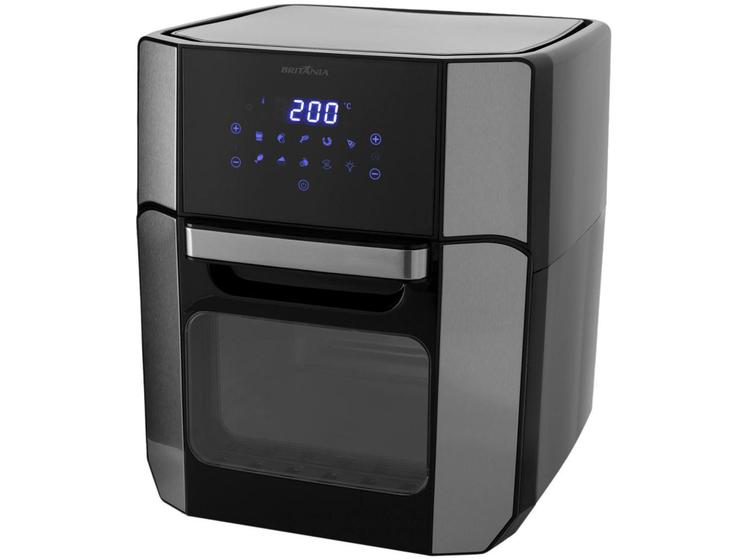 Imagem de Fritadeira Elétrica sem Óleo/Air Fryer Britânia - Oven BFR2100 Preta 12L com Timer