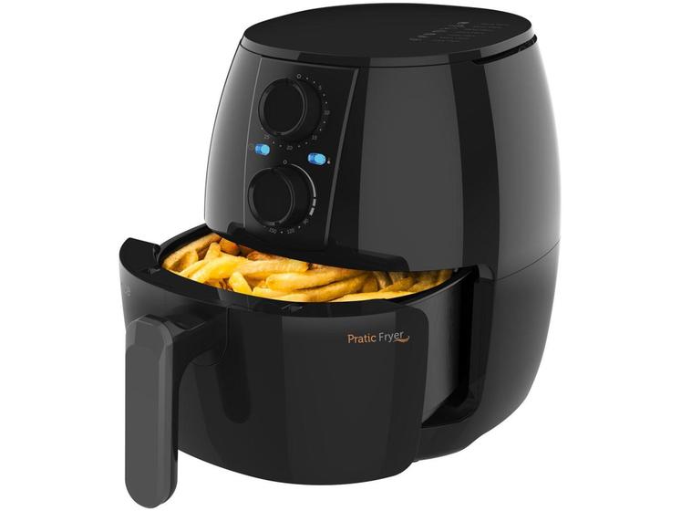 Imagem de Fritadeira Elétrica sem Óleo/Air Fryer Cadence - Pratic Preta 3L com Timer