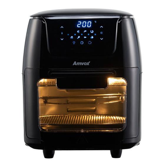 Imagem de Fritadeira elétrica sem óleo Air Fryer digital 12L 1.700W - ARF 1222 Oven - Amvox