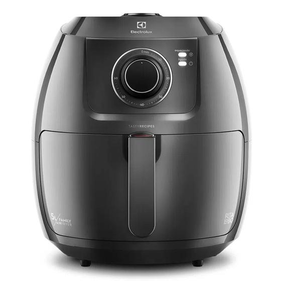 Imagem de Fritadeira Elétrica sem Óleo/Air Fryer Electrolux EAF50 - Family Efficient Grafite 5L com Timer - 220v