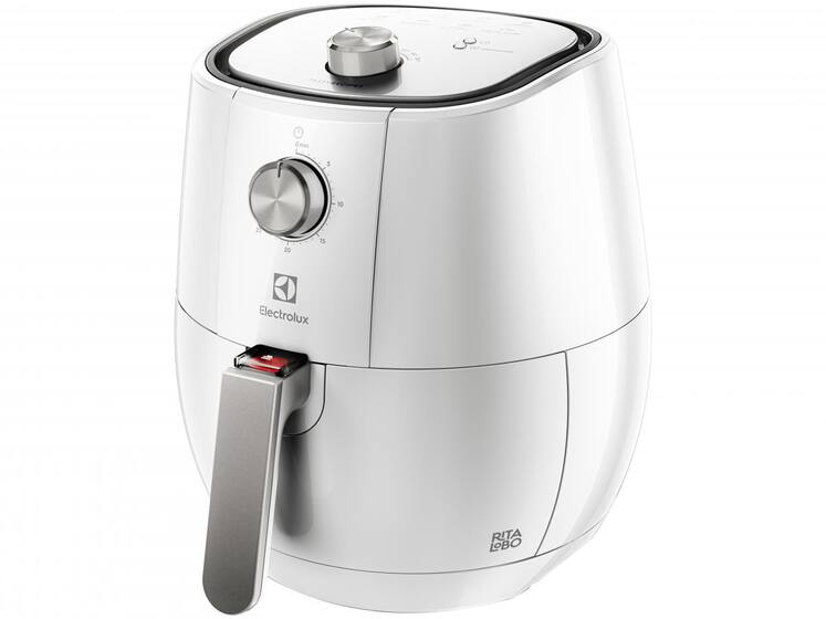 Fritadeira Elétrica sem ÓleoAir Fryer Electrolux - Efficient por Rita Lobo Branca 3,2L com Timer - Fritadeira Elétrica e Acessórios - Magazine Cbeneficio
