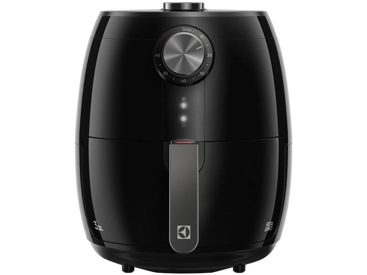 Imagem de Fritadeira Elétrica sem Óleo/Air Fryer Electrolux - Efficient Rita Lobo EAF15 Preta com Timer 3,2L