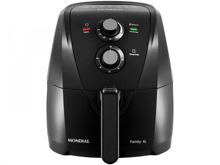 Imagem de Fritadeira Elétrica sem Óleo/Air Fryer Mondial - AFN-40-BF Preta com Timer