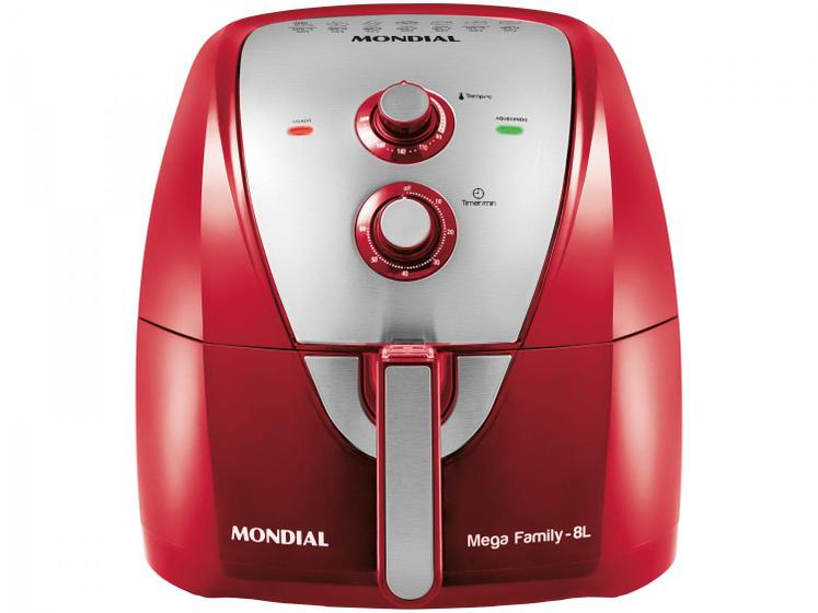 Fritadeira Elétrica sem Óleo/Air Fryer Mondial AFN80RI Vermelha com
