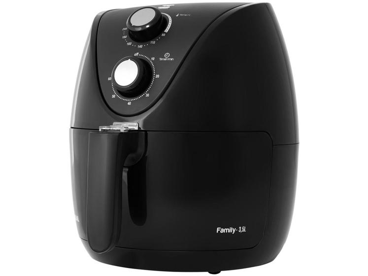 Imagem de Fritadeira Elétrica sem Óleo/Air Fryer Mondial - Family AF-35-BF Preta 3,5L com Timer