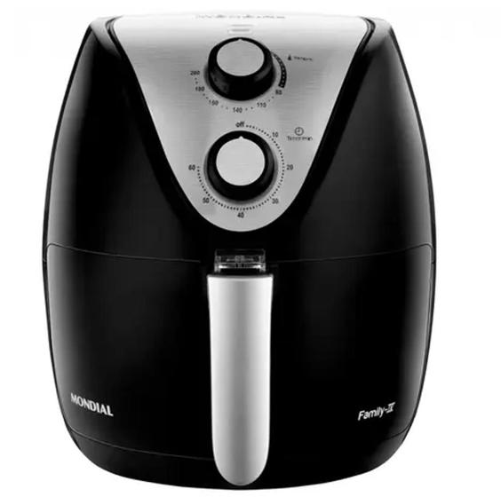 Fritadeira Elétrica sem Óleo/Air Fryer Mondial FamilyIV AF30I Preta