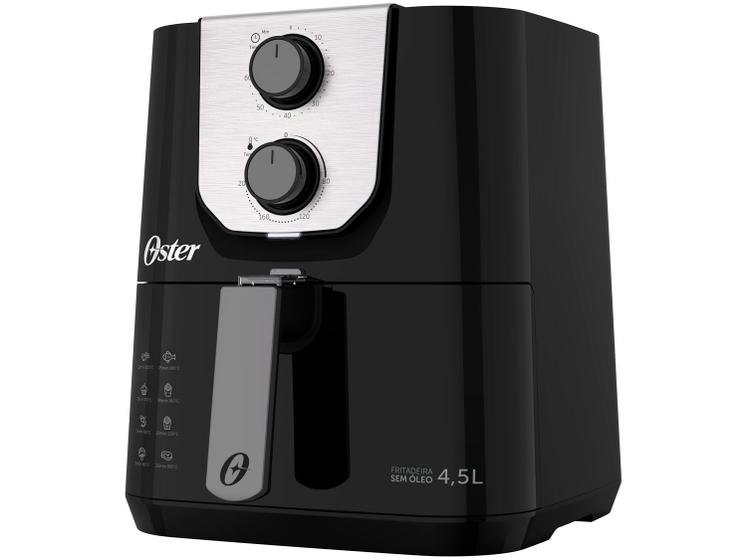 Fritadeira Elétrica sem Óleo/Air Fryer Oster Black Perform Preta com