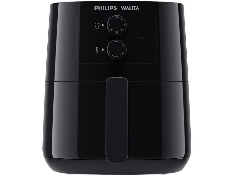 Fritadeira Elétrica sem Óleo/Air Fryer Philips Walita Spectre Série 3000 RI9201 Preta 2,6L