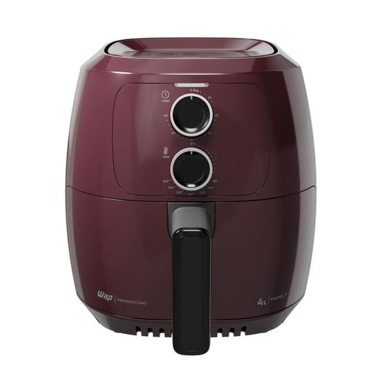 Imagem de Fritadeira Elétrica sem Óleo Vermelha Wap Air Fryer Potência de 1500w Antiaderente 220v