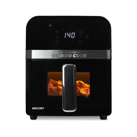 Imagem de Fritadeira elétrica turbocook mallory airfryer com visor em vidro 6L