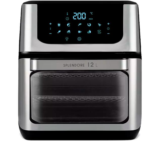 Imagem de Fritadeira Elétrica Veronna Forno Oven 12l Preto Inox 127v