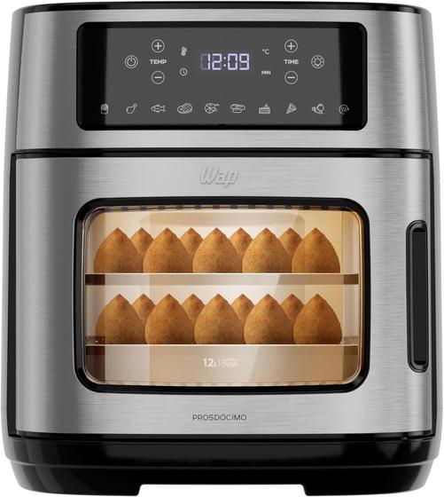 Imagem de Fritadeira Elétrica Wap Air Fryer Oven Digital 12l 110v