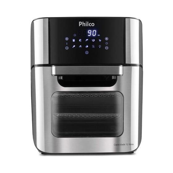Fritadeira Forno Elétrico Sem Óleo Air Fry Oven Philco PFR2200P Digital 12 L Menor preço em Fritadeira Forno Elétrico Sem Óleo Air Fry Oven Philco PFR2200P Digital 12 L