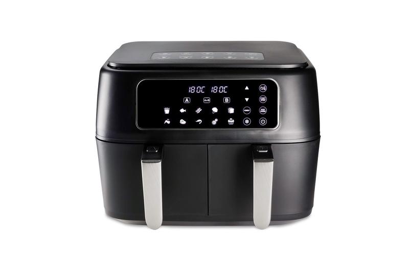 Imagem de Fritadeira hamilton beach dual air fryer duplo cesto preto 8l aswe-006-bz127v