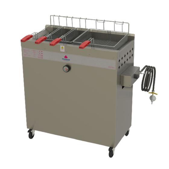 Imagem de Fritadeira Industrial a Gás Progás PR-3000 BPG 36L Prata