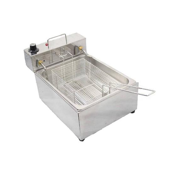 Fritadeira industrial elétrica Ipe Cozinhas Master 5 Litros Slim Menor preço em Fritadeira industrial elétrica Ipe Cozinhas Master 5 Litros Slim