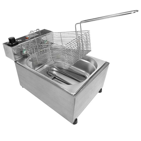 Imagem de Fritadeira industrial elétrica Ipe Cozinhas Master 5L Slim