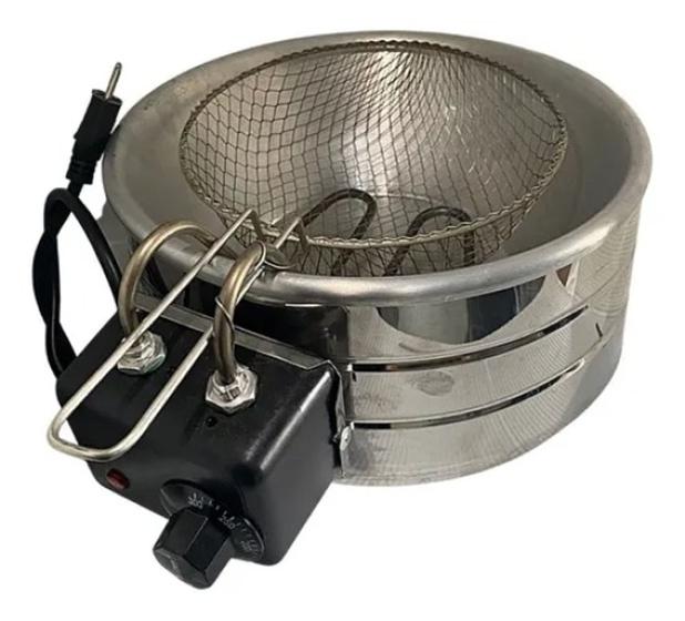 Imagem de Fritadeira Industrial Elétrica Tacho Profissional 5L Cozinha Caseira - Casinha Industrial