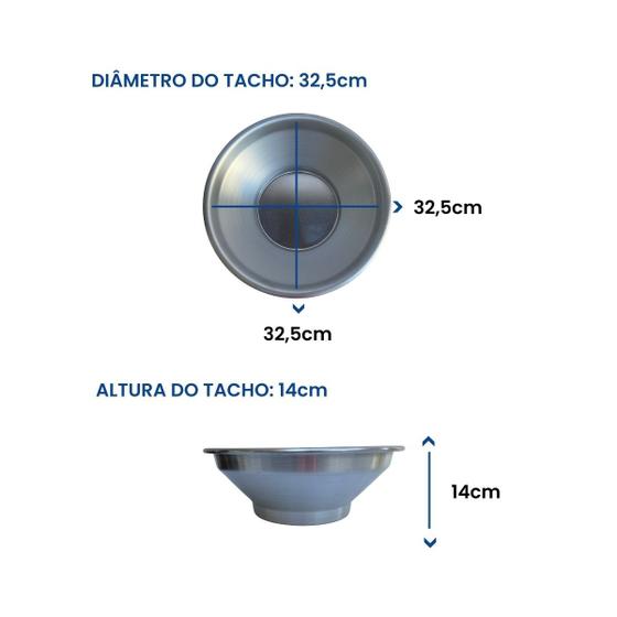 Imagem de Fritadeira Industrial Elétrica Tacho Profissional 5L Inox - Casinha Industrial