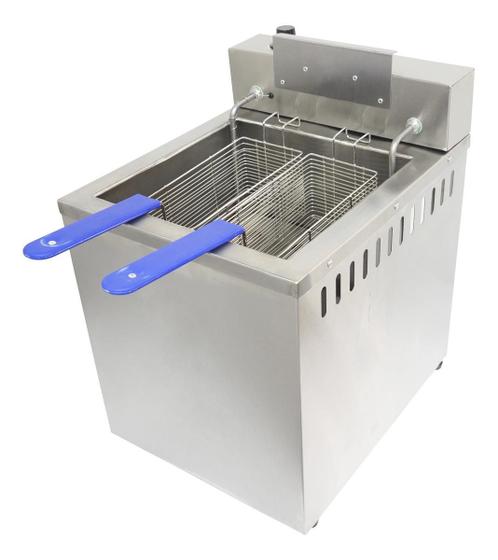 Imagem de Fritadeira Industrial GG Inox 1 Cuba 18 L Aço Inoxidável 60 Hz