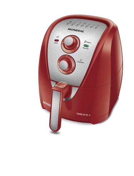 Fritadeira Mondial Air Fryer 4 Litros 127v 1500W Vermelha AFN-40-RI ...