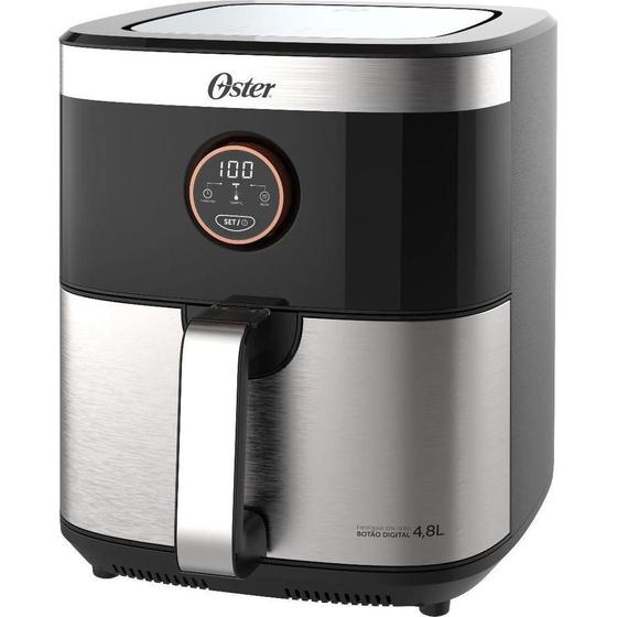 Fritadeira Oster OFRT660 Botão Digital 4.8l - 127v - Fritadeira ...