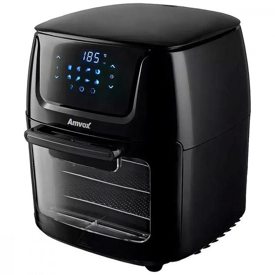 Imagem de Fritadeira Sem Óleo Air Fryer Oven 12L Amvox Preto 1700W 220V - ARF 1222