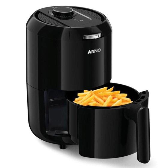 Fritadeira Sem Óleo Arno Air Fryer Cfry1,6 Litros Preto Fritadeira Elétrica e Acessórios