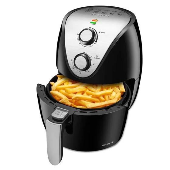 Imagem de Fritadeira Sem Oleo Mondial Family-Iv 3,5L Preto Af30-I 220V