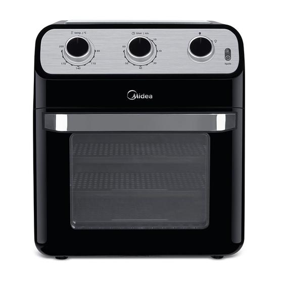 Imagem de Fritadeira Sem Óleo Ovenfryer 12L Midea FFA20P1 110V Preto